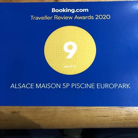 Alsace Maison 5p Piscine Europapark Rulantica マルコルスハイム